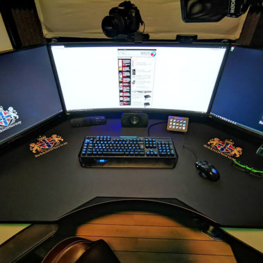 Custom mouse pads for gaming table