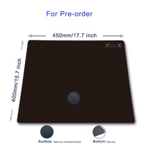Thunder X hard gaming mouse pad preview